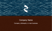Jeans Creative Business Card Back