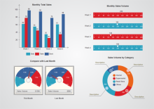 Infographic Bar Charts