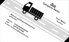 Moving Company Business Card Front