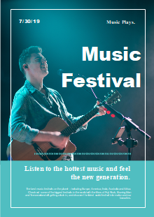 Music Festival Flyer