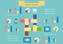 Online Shopping Infographic