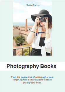 Photography Book Cover