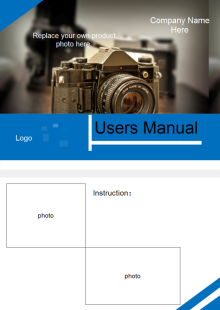 Product Users Manual