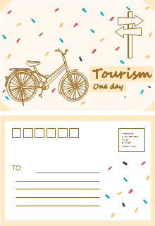 Tourism Postcard