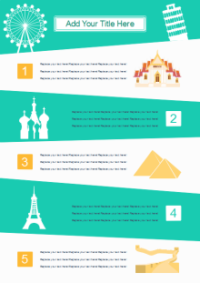 Tourist Sites Infographics