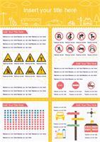Infographie des règles de circulation